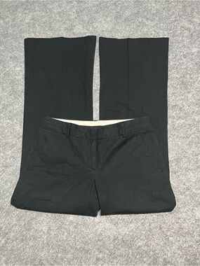 Theory Classic Black Pinstripe Dress Pants
